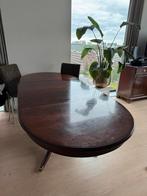Heldense Exclusive Mahonie uitschuifbare eetkamer tafel, Huis en Inrichting, Ophalen, Gebruikt, 50 tot 100 cm, Vijf personen of meer
