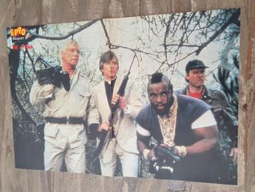 Poster van vroeger: The A - Team  beschikbaar voor biedingen