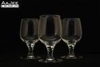 3 x Holmegaard - Wijnglas - Amager - Met gedraaid been -1955, Ophalen of Verzenden