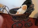 Nostalgische Poppenwagen met Pop, Ophalen of Verzenden