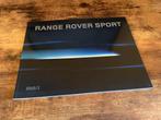Range Rover Sport Brochure 2010 NL, Boeken, Ophalen of Verzenden, Zo goed als nieuw, Algemeen