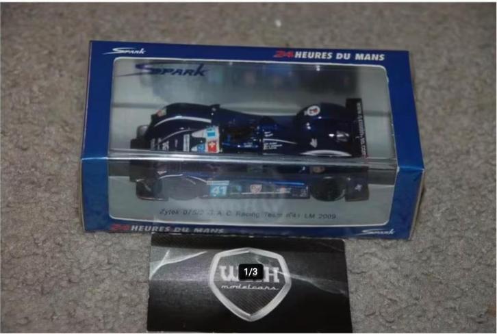 SALE !! 1:43 ZYTEK 07 LEMANS 2009 SPARK S1525 WRH, Hobby en Vrije tijd, Modelauto's | 1:43, Zo goed als nieuw, Auto, Overige merken