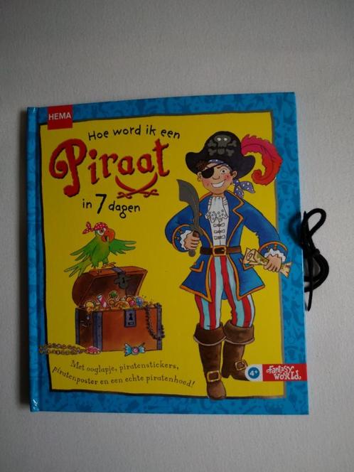 nieuw leesboek hoe word ik een piraat in 7 dagen, Boeken, Kinderboeken | Jeugd | onder 10 jaar, Nieuw, Ophalen of Verzenden