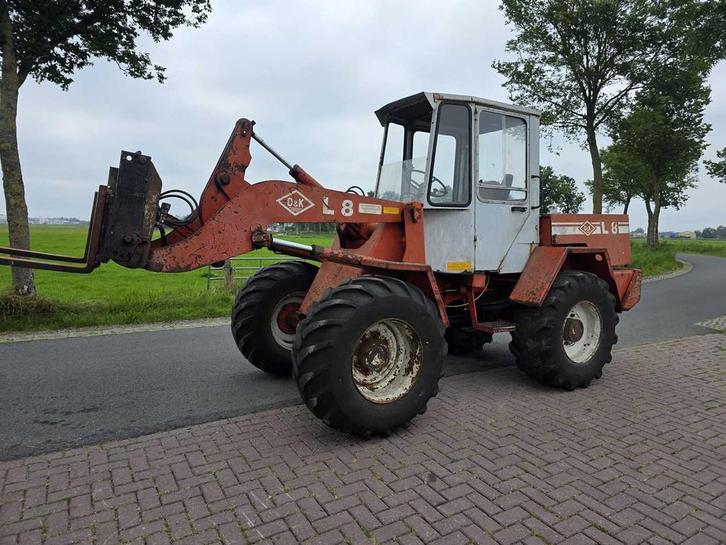 1990 O&k L8 Shovel / wielader, Zakelijke goederen, Machines en Bouw | Kranen en Graafmachines, Wiellader of Shovel