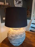 Kruiklamp incl.lampenkap, Huis en Inrichting, Lampen | Lampenkappen, Ophalen, Zo goed als nieuw, Rond