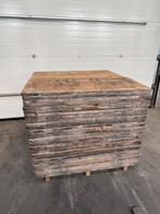 Steenschotten - 60 stuks - 140x70x3,5 cm - Tropisch Hardhout, Tuin en Terras, Minder dan 3 m³, Ophalen of Verzenden