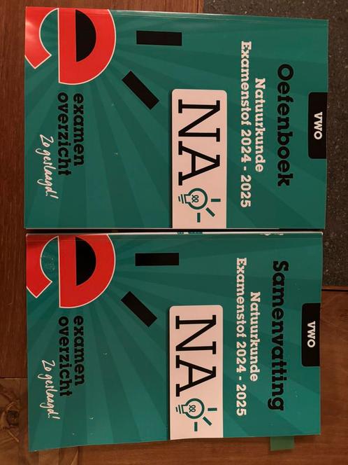 Oefenboek + samenvatting examens Natuurkunde VWO 2024 2025, Boeken, Schoolboeken, Zo goed als nieuw, Natuurkunde, VWO, Ophalen of Verzenden