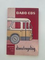DABO - EDS - MEPPEL -  DIENSTREGEL. INGAANDE - 28 MEI 1961, Verzamelen, Ophalen of Verzenden, Gebruikt, Bus of Metro, Boek of Tijdschrift