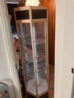 Vitrinezuil met verlichting ., Ophalen, Zo goed als nieuw, Glas