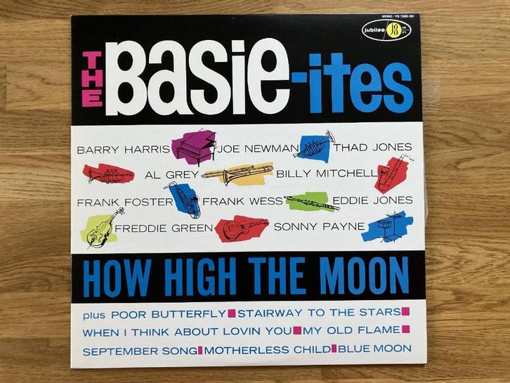 The Basie-ites / How High The Moon, Cd's en Dvd's, Vinyl | Jazz en Blues, Zo goed als nieuw, Jazz, 1980 tot heden, 12 inch, Verzenden
