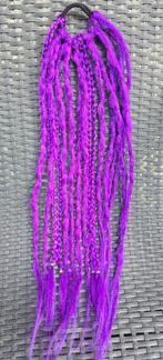 Mooie fel paarse ponytail dreads., Ophalen of Verzenden, Nieuw