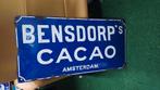 Emaille reclamebord bensdorp Amsterdam te koop/ruil, Verzamelen, Ophalen of Verzenden, Gebruikt