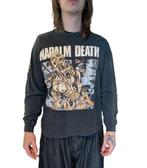 Napalm Death "Madness” 1991 Vintage Longsleeve – Size XL, Kleding | Heren, Firefox, Firefox, Zwart, Maat 56/58 (XL)
