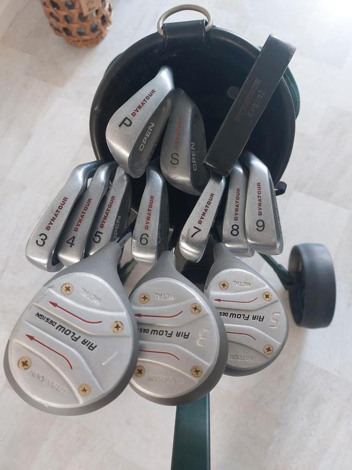 Complete Golfset Dynatour heren rechts, Sport en Fitness, Golf, Gebruikt, Set, Overige merken, Ophalen
