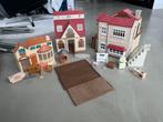 3 Sylvanian Families huizen TEAB, Ophalen of Verzenden, Gebruikt, Poppenhuis