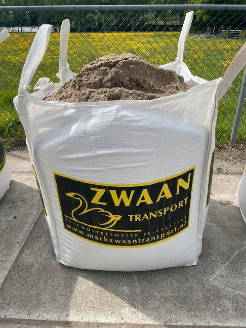 Zwaan biedt aan!!  Zand en grond in bigbag, Tuin en Terras, Zand, Nieuw, Ophalen of Verzenden