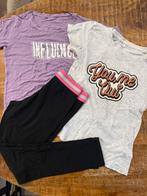 Meisjes set maat 134/140, Kinderen en Baby's, Kinderkleding | Maat 134, Ophalen of Verzenden, Zo goed als nieuw, Meisje, Setje