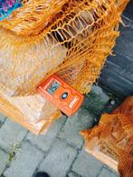 Openhaardhout in netzakken, Tuin en Terras, Haardhout, Minder dan 3 m³, Ophalen of Verzenden