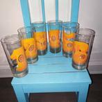 Limonade glazen met de nummers 1 tm 6, Huis en Inrichting, Keuken | Servies, Glas, Overige stijlen, Glas of Glazen, Gebruikt