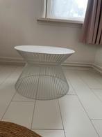 Woood salontafel Suus metaal wit., Ophalen, 50 tot 100 cm, Rond, Metaal