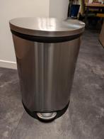 Prullenbak met 2 vakken - Zo goed als nieuw, Huis en Inrichting, Woonaccessoires | Prullenbakken, Ophalen, Met pedaal, 50 tot 75 cm