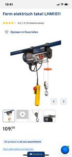 takel, Ophalen, Zo goed als nieuw