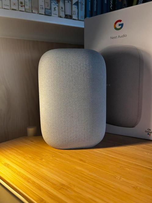 Google Nest Audio Wit, Audio, Tv en Foto, Luidsprekers, Zo goed als nieuw, Overige typen, Minder dan 60 watt, Overige merken, Ophalen of Verzenden