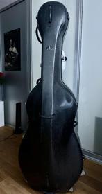 Carbon contrabaskoffer tehuur en tekoop, Ophalen, Gebruikt, 3/4-contrabas