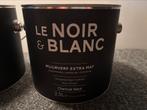 Le Noir & Blanc muurverf div kleuren ongeopend, Doe-het-zelf en Verbouw, Minder dan 5 liter, Ophalen, Zo goed als nieuw, Verf