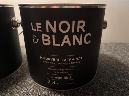 Le Noir & Blanc muurverf div kleuren ongeopend, Doe-het-zelf en Verbouw, Verf, Beits en Lak, Zo goed als nieuw, Verf, Minder dan 5 liter
