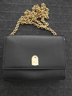 Furla crossbodytas van leer, mini Burgundy, zwart, Ophalen, Zo goed als nieuw, Zwart, Schoudertasje