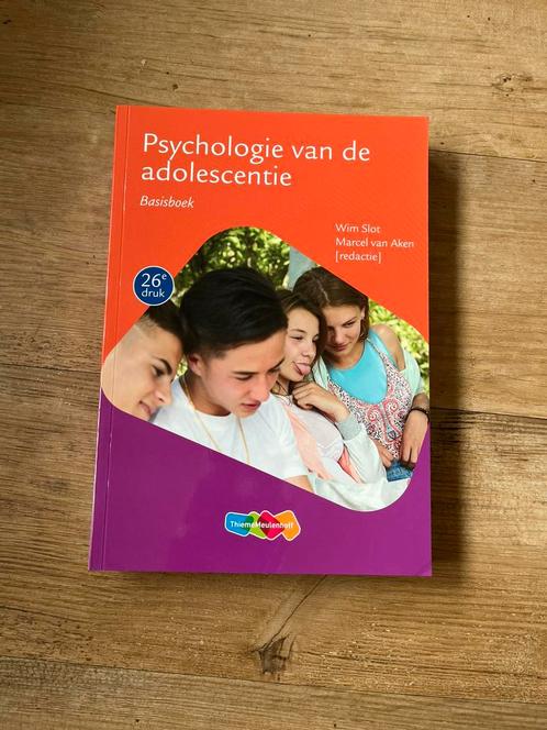 Wim Slot - Psychologie van de adolescentie, Boeken, Schoolboeken, Nieuw, Verzenden