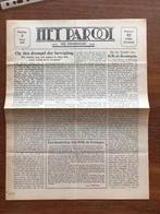 Illegale krant 'Het Parool' van 3 April 1945. Er wordt voor, Verzenden, Overige onderwerpen, Tweede Wereldoorlog, Gelezen