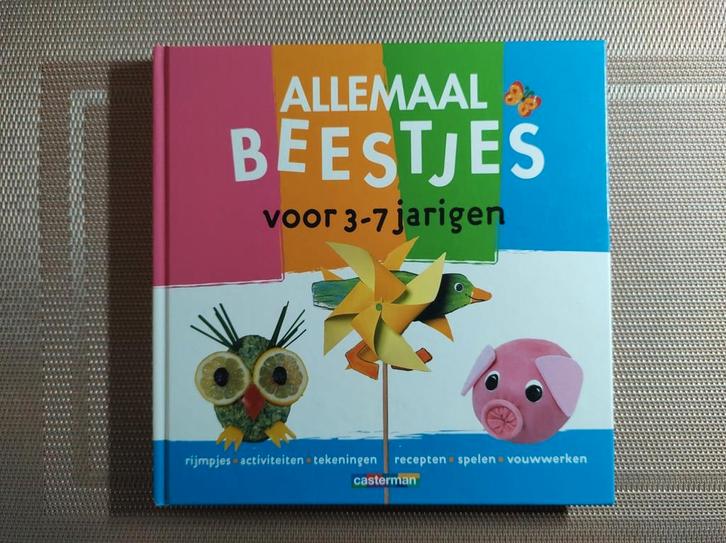 Allemaal beestjes voor 3-7 jarigen, Boeken, Kinderboeken | Jeugd | onder 10 jaar, Zo goed als nieuw, Non-fictie, Ophalen of Verzenden