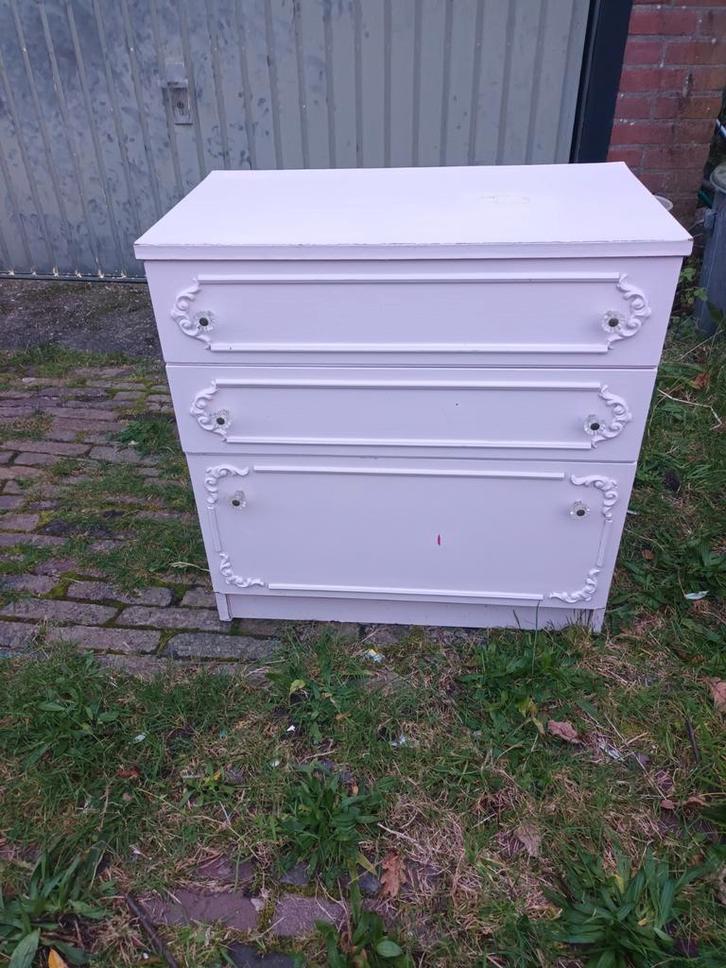 Vintage kastje met Lades, Huis en Inrichting, Kasten | Dressoirs, Gebruikt, Minder dan 50 cm, 25 tot 50 cm, Met lade(s), Overige materialen