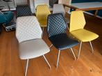 Xooon eetkamerstoelen 6 stuks, Huis en Inrichting, Stoelen, Ophalen, Gebruikt, Wit, Metaal