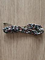 Schakel armbandje zwart bloemen armbanden bloemetjes Ibiza, Sieraden, Tassen en Uiterlijk, Armbanden, Verzenden, Nieuw, Zwart