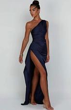 Galajurk navy blue, Ophalen of Verzenden, Zo goed als nieuw, Blauw, Cocktailjurk