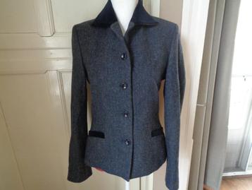 THE BARN 100% wollen jasje Met fluwelen kraag:mt 38 beschikbaar voor biedingen