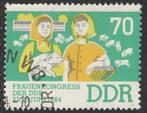 DDR 1964 1032 Vrouwencogres, Gest, Postzegels en Munten, Ophalen of Verzenden, DDR, Gestempeld