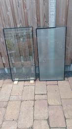 Glas: Helder en Melk - 43x97cm - Huissen H++, Doe-het-zelf en Verbouw, Glas en Ramen, Ophalen, Gevelraam of Ruit, Gebruikt, Minder dan 80 cm