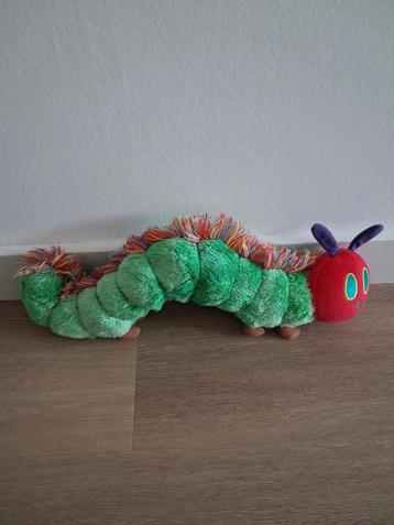 Knuffel Rupsje Nooitgenoeg rups groen Eric Carle 40 cm K9781 beschikbaar voor biedingen