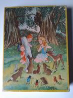 vintage houten kinderpuzzel, Gebruikt, 10 tot 50 stukjes, Ophalen of Verzenden, Van hout