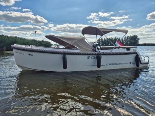 Luxe en moderne Corsiva 650 Tender Sloep met 100pk motor!, Watersport en Boten, Sloepen, Zo goed als nieuw, 70 pk of meer, 6 meter of meer