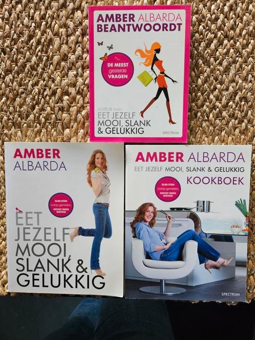 3 x Amber Albarda, Boeken, Gezondheid, Dieet en Voeding, Zo goed als nieuw, Dieet en Voeding, Ophalen of Verzenden