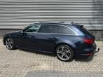 Audi A4 Avant 1.4 TFSI Sport S line edition, 4 cilinders, 150 pk, Blauw, Origineel Nederlands