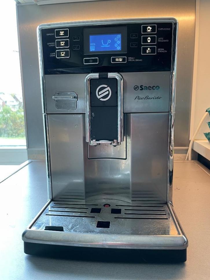 Saeco PicoBaristo, Witgoed en Apparatuur, Koffiezetapparaten, Gebruikt, Gemalen koffie, Koffiebonen, Espresso apparaat, 10 kopjes of meer
