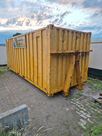 Zeecontainer met haakarm opslagcontainer container slede beschikbaar voor biedingen