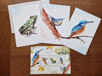 Postset "Landgoed Haarzuilens" met postzegels beschikbaar voor biedingen