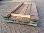 12 Hardhouten balken 6.0x20.0 cm / 2.00 meter lang - nr: HB7, Tuin en Terras, Palen, Balken en Planken, Ophalen, Nieuw, Hardhout